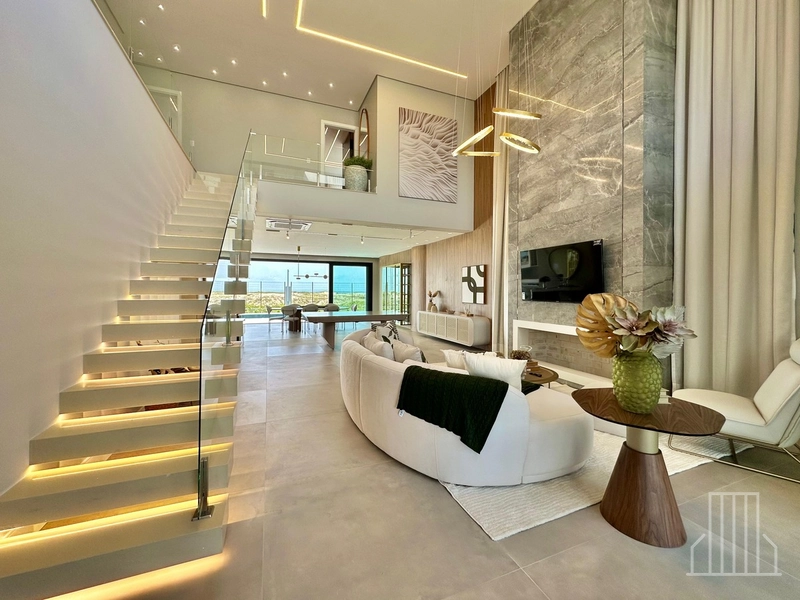 DESLUMBRANTE CASA COM 5 SUÍTES EM CONDOMÍNIO FECHADO!: 2ª foto da galeria de imagens do imóvel