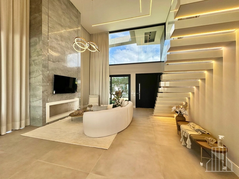 DESLUMBRANTE CASA COM 5 SUÍTES EM CONDOMÍNIO FECHADO!: 3ª foto da galeria de imagens do imóvel