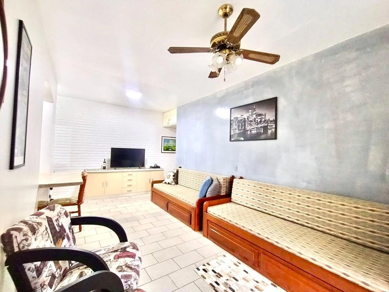 Apartamento JK a apenas 50 metros do mar, com ambientes amplos e integrados!: 7ª foto da galeria de imagens do imóvel