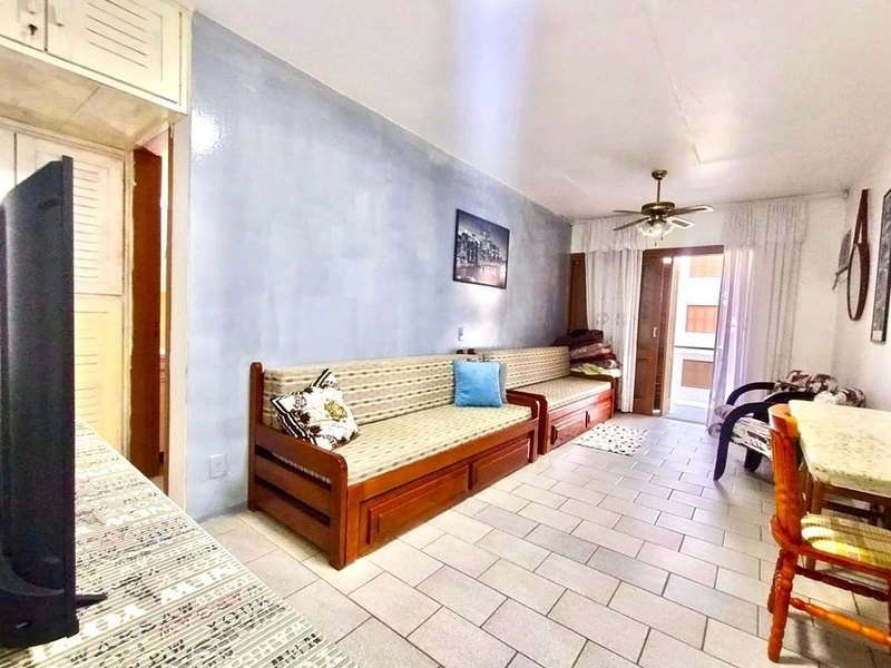 Apartamento JK a apenas 50 metros do mar, com ambientes amplos e integrados!: 8ª foto da galeria de imagens do imóvel