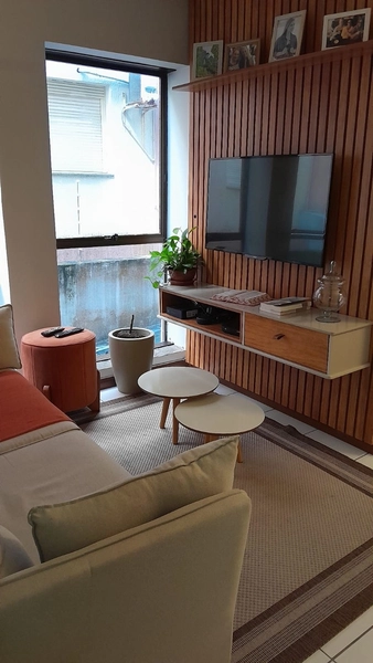 Aconchegante apto 1 dorm completo no centro, perto de tudo e da praia.: 1ª foto da galeria de imagens do imóvel