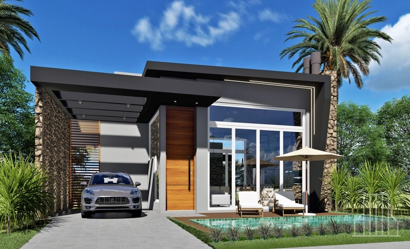 EXCELENTE CASA EM OBRAS NO CONDOMÍNIO TERRASUL: 1ª foto da galeria de imagens do imóvel