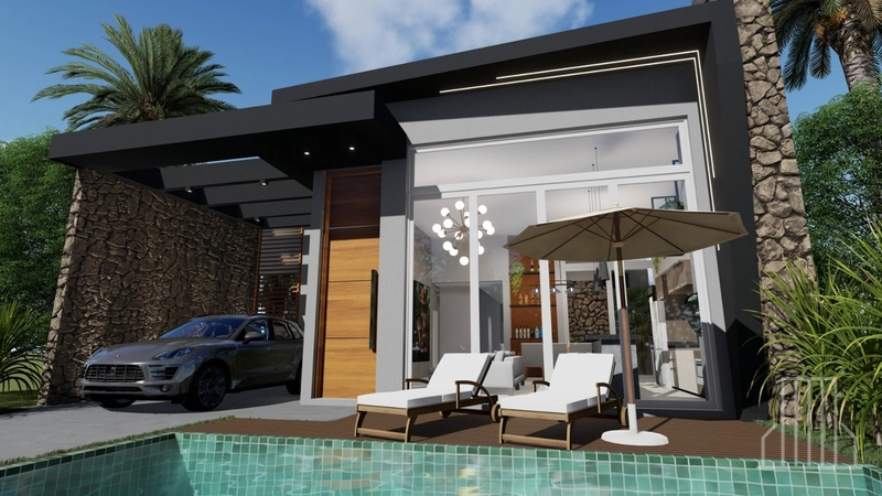 EXCELENTE CASA EM OBRAS NO CONDOMÍNIO TERRASUL: 4ª foto da galeria de imagens do imóvel