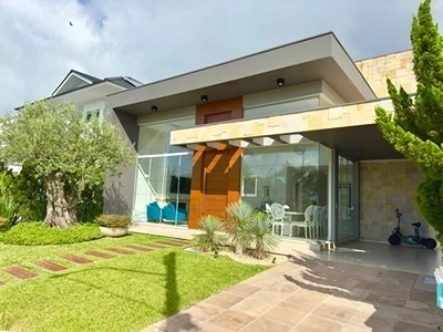 ESPETACULAR CASA NO CONDOMÍNIO CONDADO DE CAPÃO: 3ª foto da galeria de imagens do imóvel