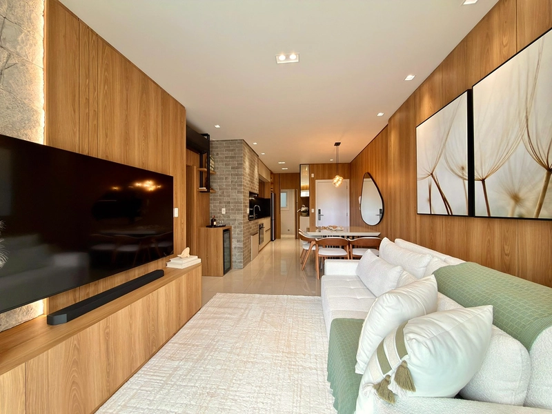 Apartamento mobiliado a uma quadra do mar com vista livre e infraestrutura completa em Capão da Canoa: 9ª foto da galeria de imagens do imóvel