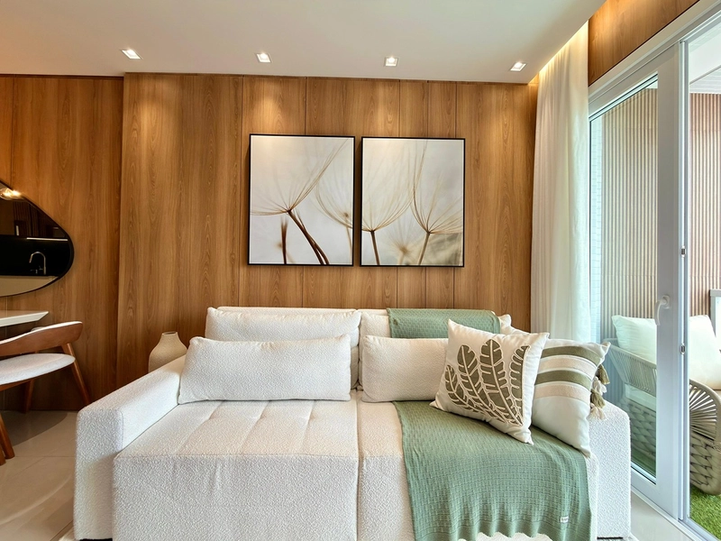 Apartamento mobiliado a uma quadra do mar com vista livre e infraestrutura completa em Capão da Canoa: 10ª foto da galeria de imagens do imóvel