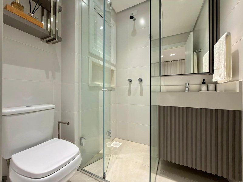 Apartamento mobiliado a uma quadra do mar com vista livre e infraestrutura completa em Capão da Canoa: 29ª foto da galeria de imagens do imóvel