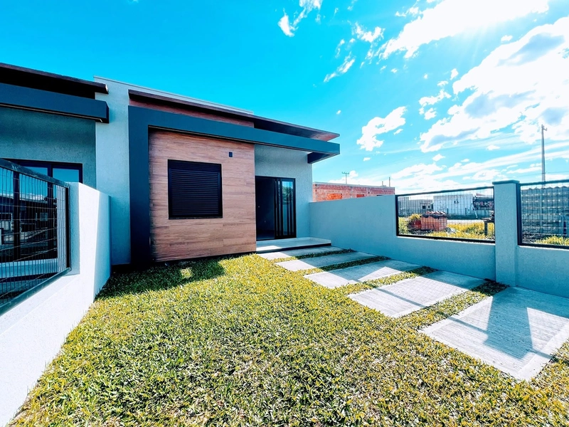 Casa com 2 dormitórios  e Suíte, Pátio, Churrasqueira e Financiamento Bancário Disponível!: 2ª foto da galeria de imagens do imóvel