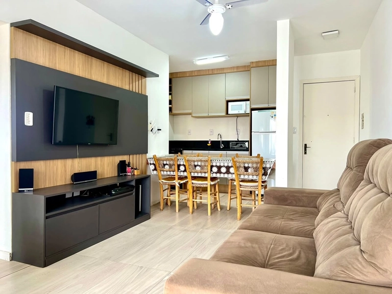 Apartamento de 2 Dormitórios Mobiliado com Churrasqueira e Lareira em Capão Novo!: 1ª foto da galeria de imagens do imóvel