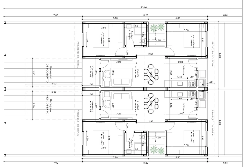 Casas de 2 Dormitórios na Planta em Capão Novo – R$ 280 Mil: 4ª foto da galeria de imagens do imóvel