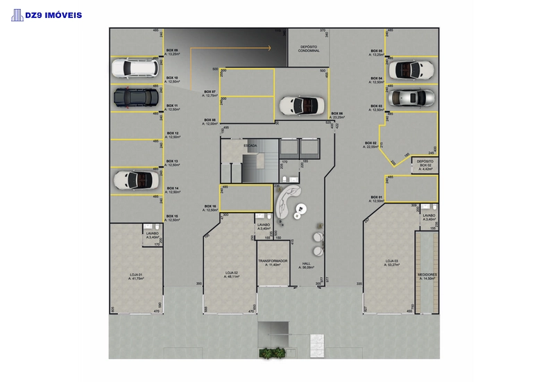 Apartamento na planta, 2 dorm, suíte, 3 quadras do mar: 7ª foto da galeria de imagens do imóvel