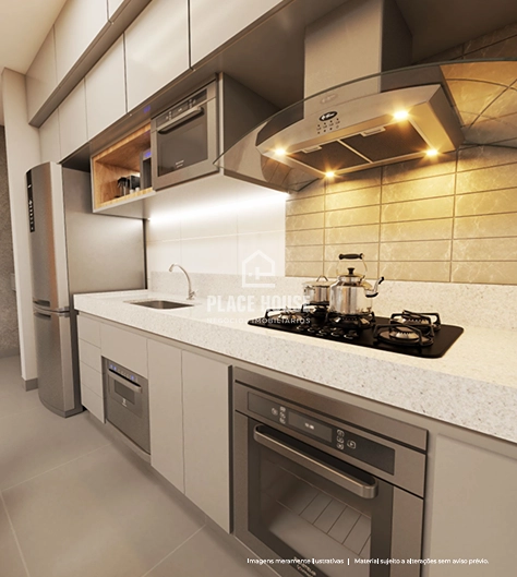 Apartamento a partir de 02 quartos c/ 01 suíte a partir de 61,20 m²- Santa Mônica- Uberlândia-MG: 6ª foto da galeria de imagens do imóvel