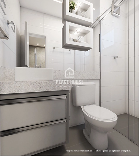 Apartamento a partir de 02 quartos c/ 01 suíte a partir de 61,20 m²- Santa Mônica- Uberlândia-MG: 4ª foto da galeria de imagens do imóvel