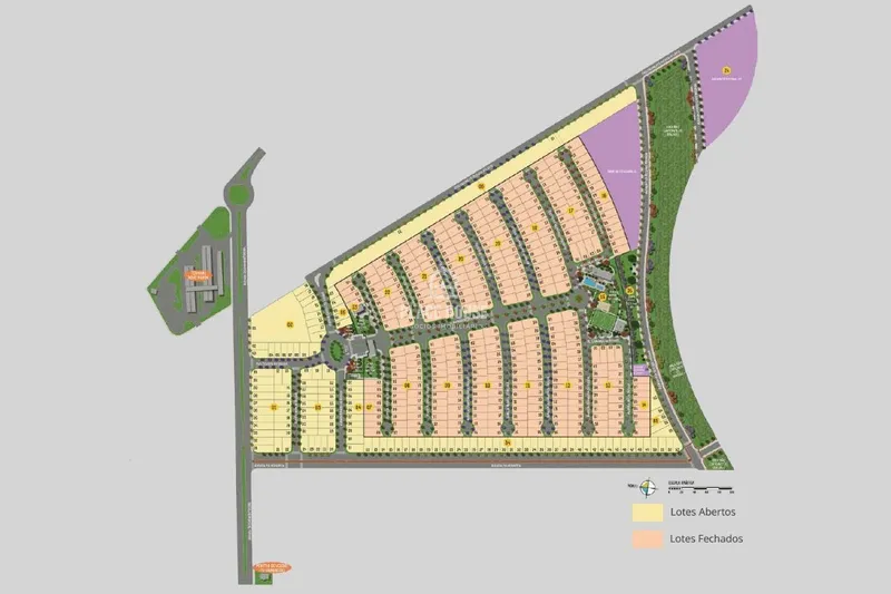 Terreno à venda, 426 m² por R$ 470.000 - Novo Mundo - Uberlândia/MG: 2ª foto da galeria de imagens do imóvel