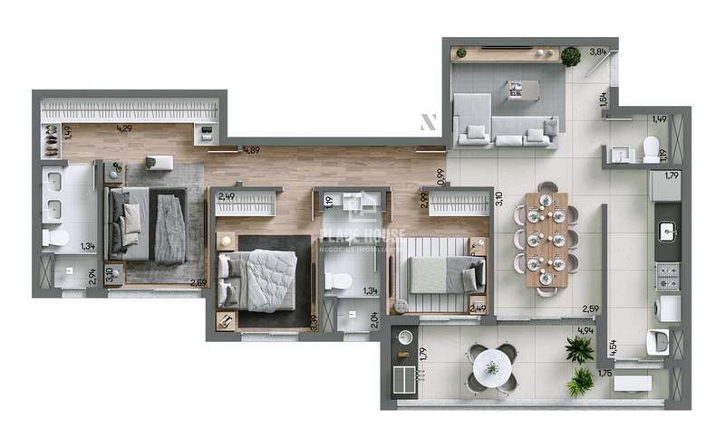 Apartamento - Bild - Mozaic - Bairro Jardim Sul- Uberlândia-MG: 39ª foto da galeria de imagens do imóvel