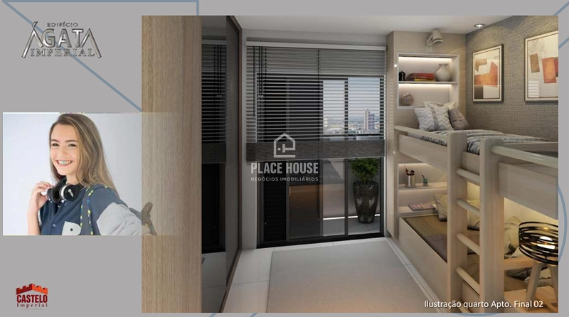 Apartamento 02 quartos c/ 01 suíte a partir de 48,34 m²- Santa Mônica- Uberlândia-MG: 4ª foto da galeria de imagens do imóvel