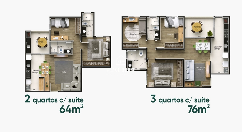 Apartamento com 2 a 3 quartos- B. Roosevelt - Uberlândia-MG: 25ª foto da galeria de imagens do imóvel