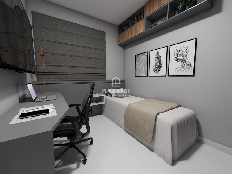 🏡 Apartamento à Venda com 02 ou 03 quartos sendo 01 suíte - Novo Mundo - Uberlândia.: 20ª foto da galeria de imagens do imóvel