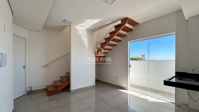 Apartamento duplex Residencial Braz Cruvinel  no bairro Tubalina- Uberlândia - MG: 3ª foto da galeria de imagens do imóvel