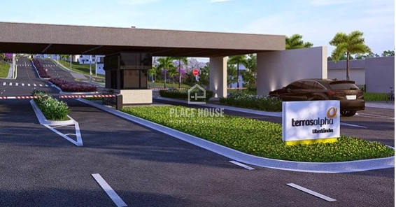 Terreno com 419 m²  - Cond. Terras Alpha - Uberlândia: 1ª foto da galeria de imagens do imóvel