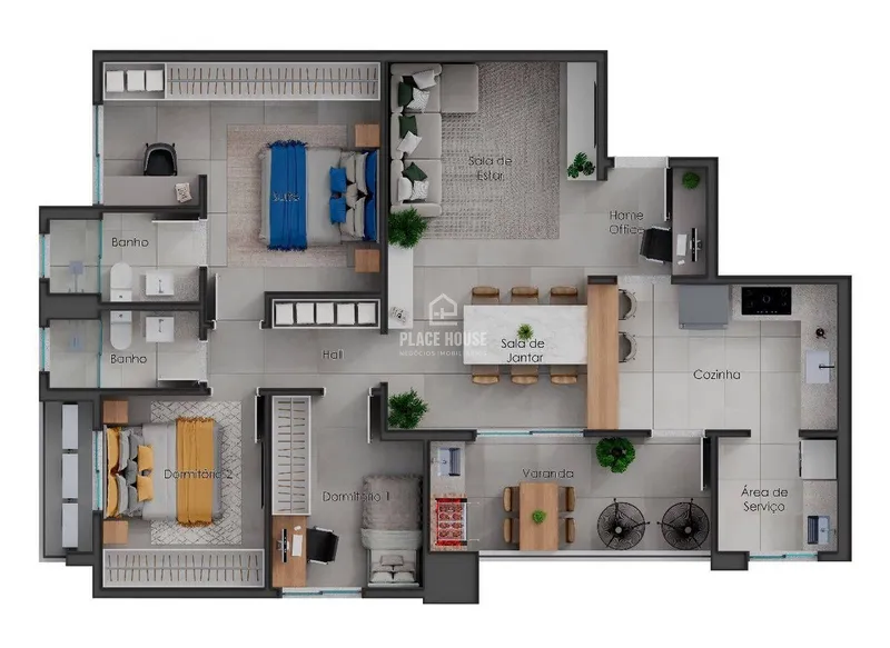 Apartamento com 3 dormitórios à venda, 103 m² por R$ 777.000,00 - Santa Mônica -: 11ª foto da galeria de imagens do imóvel