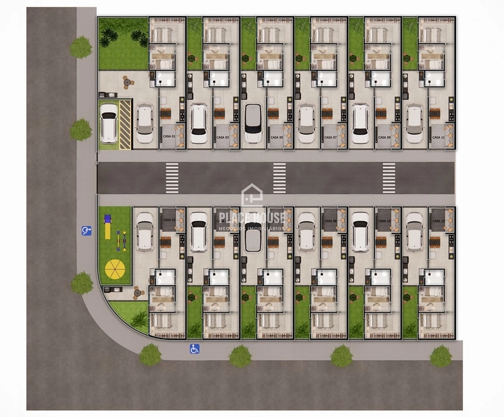 RESIDENCIAL MANHATTAN -Casa Condomínio Fechado Bairro Panorama: 13ª foto da galeria de imagens do imóvel