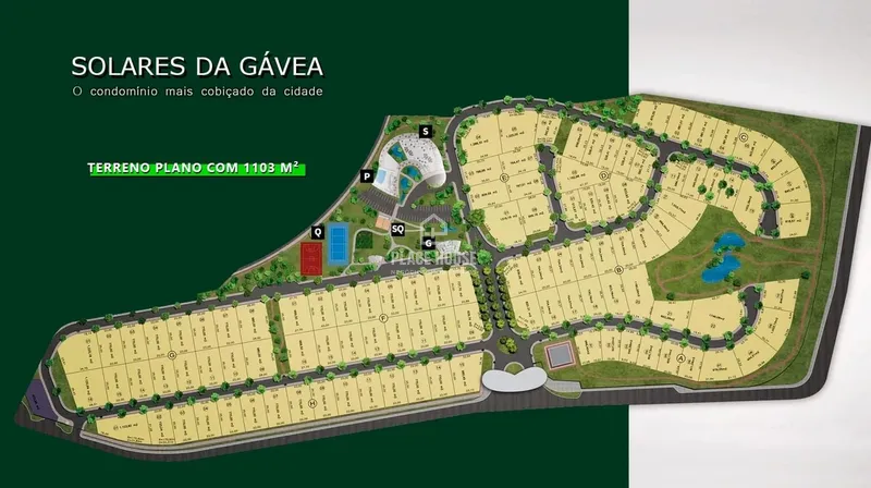 Lote em condomínio Solares da Gávea Uberlândia.: 2ª foto da galeria de imagens do imóvel