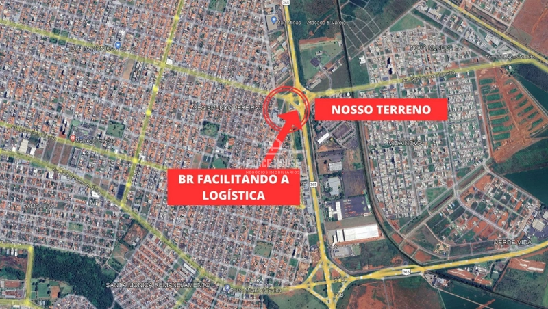 Lote a venda 852m ² no bairro Segismundo Pereira - Uberlândia - MG: 4ª foto da galeria de imagens do imóvel