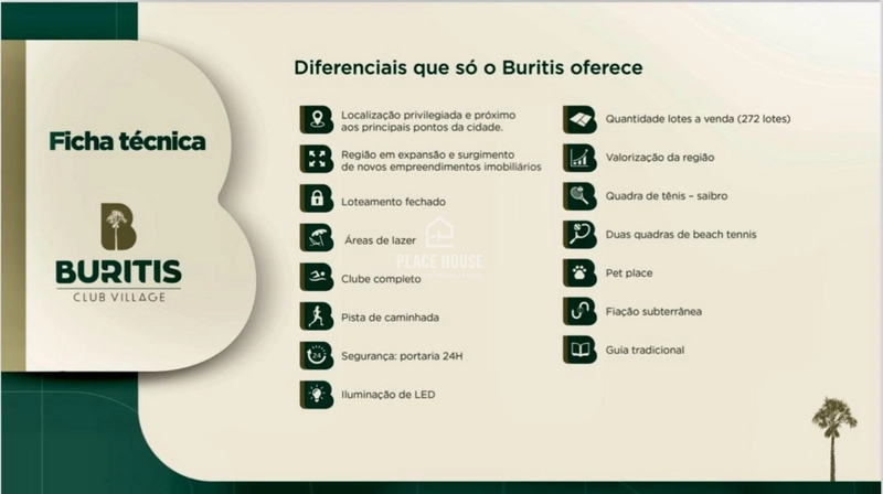 Terreno a partir de 275 m²  - Condomínio Buritis Club Village: 19ª foto da galeria de imagens do imóvel