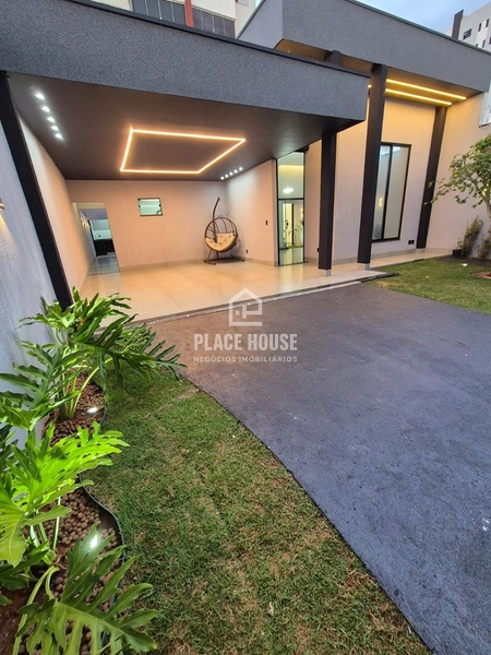 Casa 03 suites no Bairro Jardim Botânica - Uberlândia: 2ª foto da galeria de imagens do imóvel