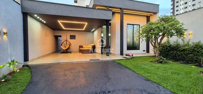 Casa 03 suites no Bairro Jardim Botânica - Uberlândia: 1ª foto da galeria de imagens do imóvel