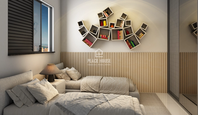 Apartamento 2 quartos 1 suíte - Santa Mônica - Uberlândia-MG: 5ª foto da galeria de imagens do imóvel