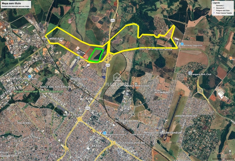 Área a venda 271.000 m²  em Uberlândia: 2ª foto da galeria de imagens do imóvel