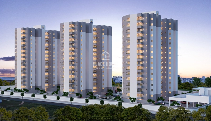 Apartamento com 2 quartos - B. Novo Mundo - Uberlândia-MG: 29ª foto da galeria de imagens do imóvel