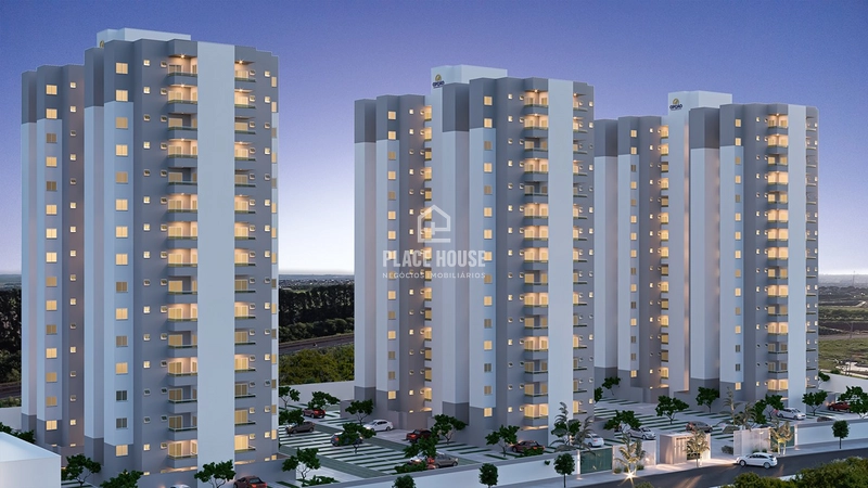 Apartamento com 2 quartos - B. Novo Mundo - Uberlândia-MG: 30ª foto da galeria de imagens do imóvel