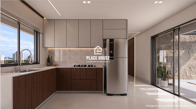 Apartamento Carioca 145 com 2 a 3 quartos- B. Maracanã - Uberlândia-MG: 5ª foto da galeria de imagens do imóvel