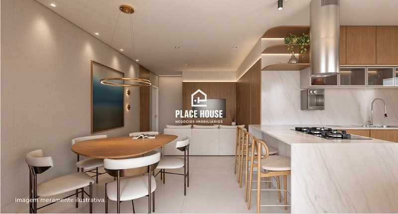 Apartamento Carioca 145 com 2 a 3 quartos- B. Maracanã - Uberlândia-MG: 6ª foto da galeria de imagens do imóvel