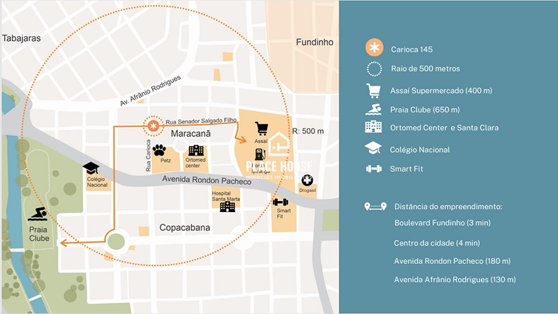 Apartamento Carioca 145 com 2 a 3 quartos- B. Maracanã - Uberlândia-MG: 17ª foto da galeria de imagens do imóvel