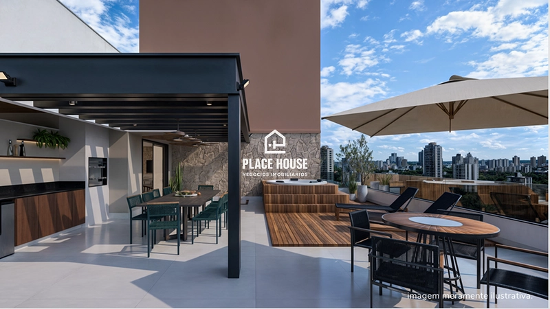 Apartamento Carioca 145 com 2 a 3 quartos- B. Maracanã - Uberlândia-MG: 11ª foto da galeria de imagens do imóvel