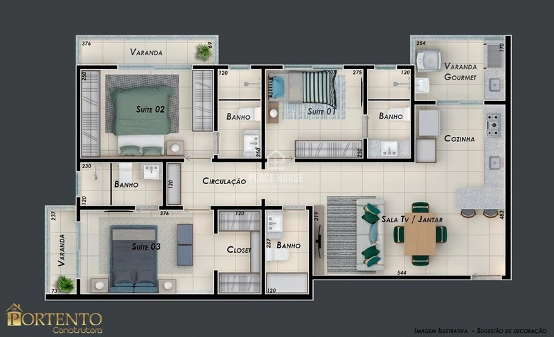 Apartamento Residencial Amburana  - Jaragua: 10ª foto da galeria de imagens do imóvel