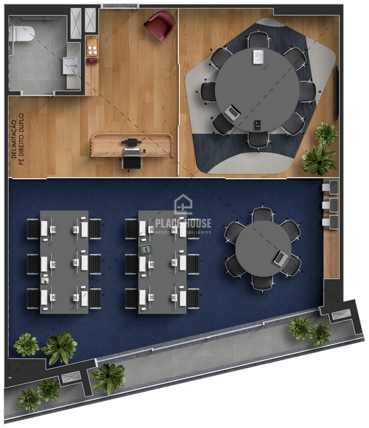 Salas comerciais a partir de 49,82 até 135,00 m² no Vista Galassi.: 14ª foto da galeria de imagens do imóvel