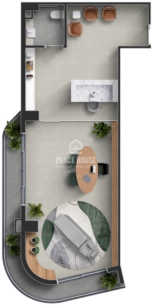 Salas comerciais a partir de 49,82 até 135,00 m² no Vista Galassi.: 15ª foto da galeria de imagens do imóvel