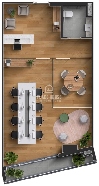 Salas comerciais a partir de 49,82 até 135,00 m² no Vista Galassi.: 18ª foto da galeria de imagens do imóvel