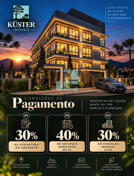 Studios de 20,99 m² a 30,65 m² com Condições Facilitadas de Pagamento: 30ª foto da galeria de imagens do imóvel