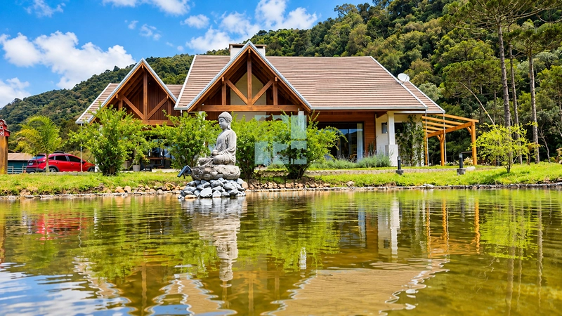Casa de Campo com Cabanas: 1ª foto da galeria de imagens do imóvel