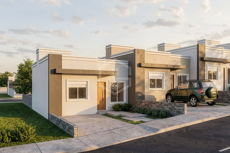 CASA NOVA COM SUÍTE E CHURRASQUEIRA PERFEITA PRA SUA FAMÍLIA.: 1ª foto da galeria de imagens do imóvel