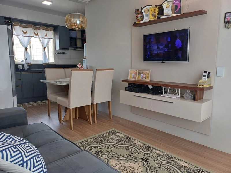 APARTAMENTO 2 DORMITÓRIOS SEMI MOBILIADO...: 4ª foto da galeria de imagens do imóvel