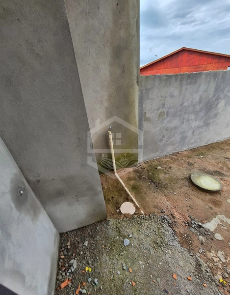 CASA NOVA EM CONSTRUÇÃO COM SUÍTE, CHURRASQUEIRA E PÁTIO!: 7ª foto da galeria de imagens do imóvel