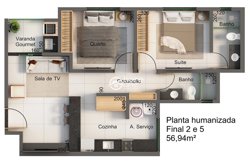 RESIDENCIAL POSEIDON – UBERABA/MG: 9ª foto da galeria de imagens do imóvel