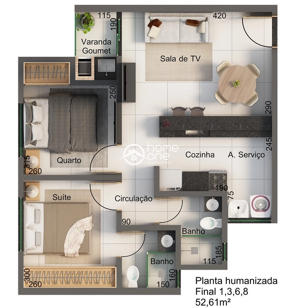 RESIDENCIAL POSEIDON – UBERABA/MG: 8ª foto da galeria de imagens do imóvel